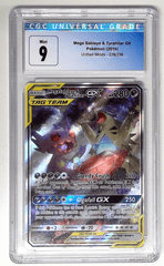 V1002: 2019: Mega Sableye & Tyranitar GX: 226/236: Unified Minds: CGC: 9: MINT: 4152543080